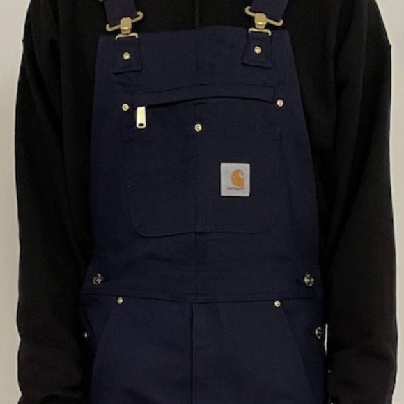 Carhartt WIP Limited Edition Overalls - Navy Blue with Gold Fastening - Unworn! - Picture 1 of 3